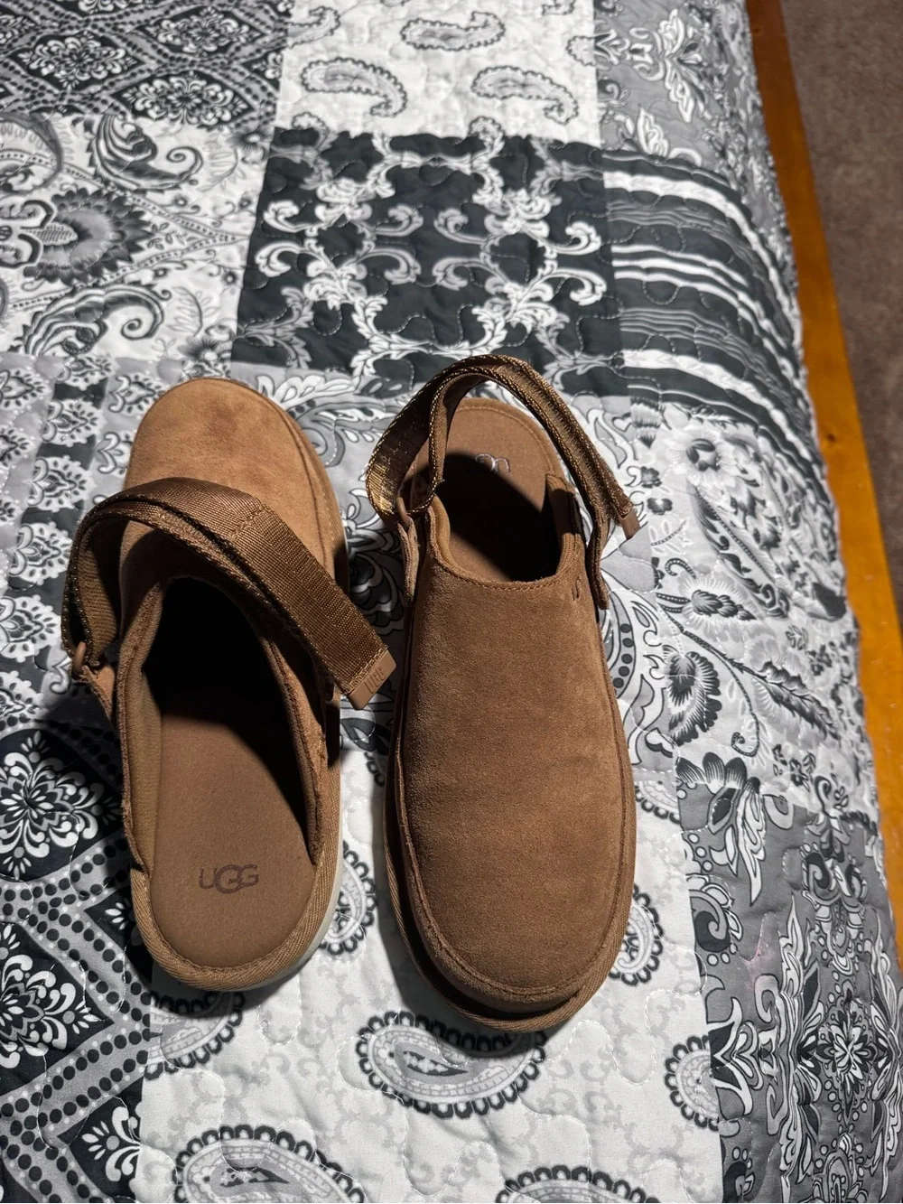 UGG Brown Kids Sandals